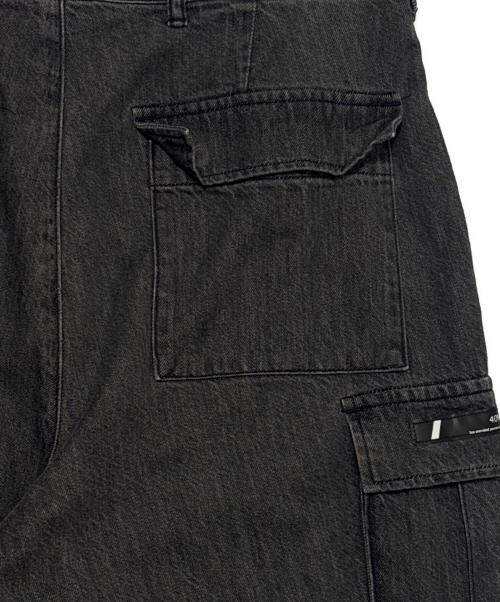 WTAPS（ダブルタップス）WTAPS (ダブルタップス) 25 S/S WTAPS MILT2301 / TROUSERS / COTTON. DENIM ブラック サイズ:01の古着・服飾アイテム