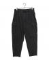 WTAPS（ダブルタップス）の古着「25 S/S WTAPS MILT2301 / TROUSERS / COTTON. DENIM」｜ブラック