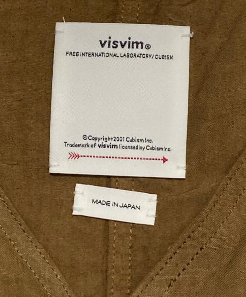 VISVIM（ビズビム）VISVIM (ビズビム) GUSTO DOWN VEST -LT.BROWN- ブラウン サイズ:2の古着・服飾アイテム
