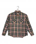 VISVIMビズビム）の古着「LUMBER CHECK L/S」｜ネイビー