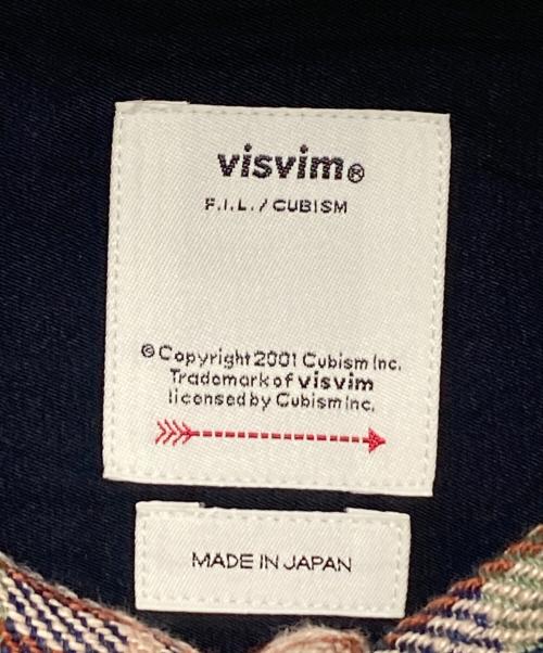 VISVIM（ビズビム）VISVIM (ビズビム) LUMBER CHECK L/S ネイビー サイズ:1の古着・服飾アイテム
