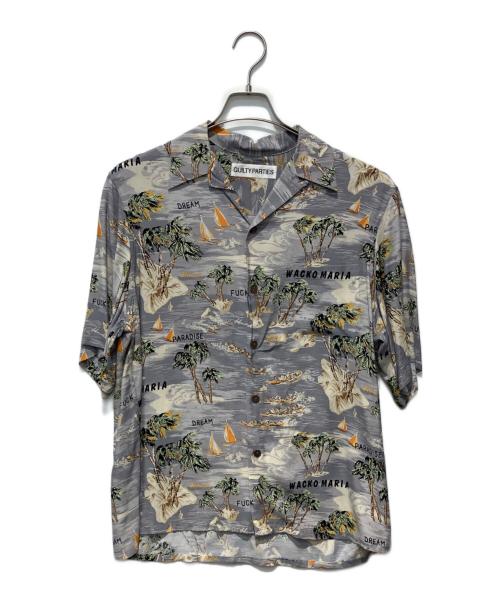 WACKO MARIA（ワコマリア）WACKO MARIA (ワコマリア) HAWAIIAN SHIRT (TYPE-1) グレー サイズ:Sの古着・服飾アイテム