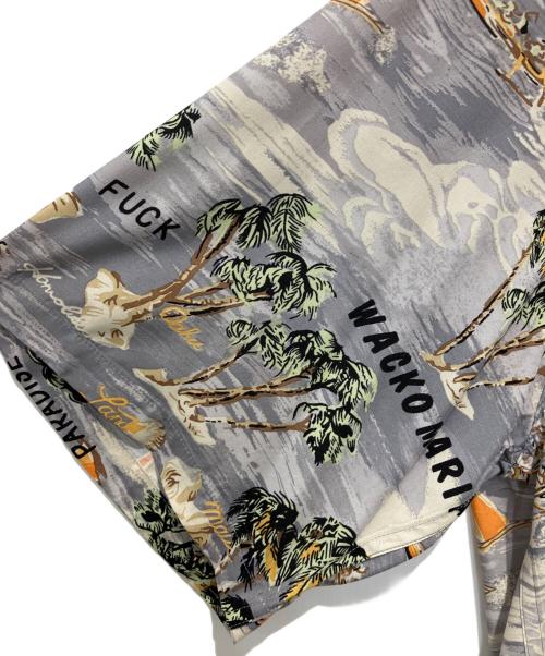 WACKO MARIA（ワコマリア）WACKO MARIA (ワコマリア) HAWAIIAN SHIRT (TYPE-1) グレー サイズ:Sの古着・服飾アイテム