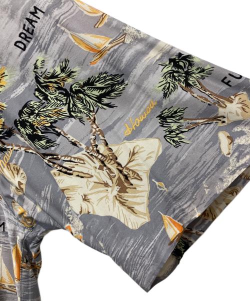 WACKO MARIA（ワコマリア）WACKO MARIA (ワコマリア) HAWAIIAN SHIRT (TYPE-1) グレー サイズ:Sの古着・服飾アイテム