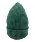 VISVIM (ビズビム) KNIT BEANIE (COTTON) グリーン サイズ:Free：12000円