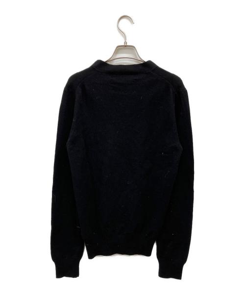 PLAY COMME des GARCONS（プレイコムデギャルソン）PLAY COMME des GARCONS (プレイコムデギャルソン) ニットカーディガン ブラック サイズ:Sの古着・服飾アイテム