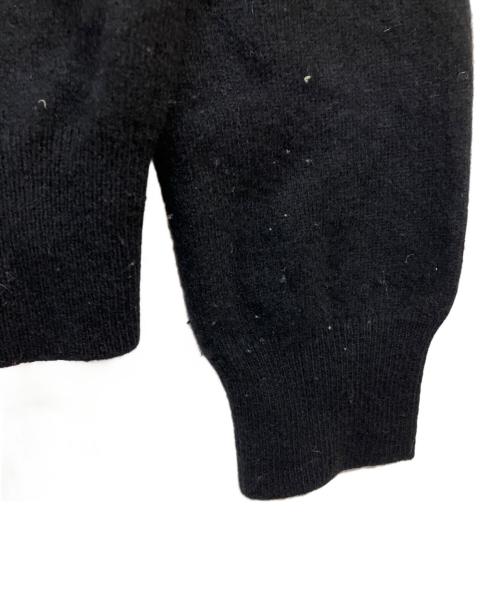 PLAY COMME des GARCONS（プレイコムデギャルソン）PLAY COMME des GARCONS (プレイコムデギャルソン) ニットカーディガン ブラック サイズ:Sの古着・服飾アイテム