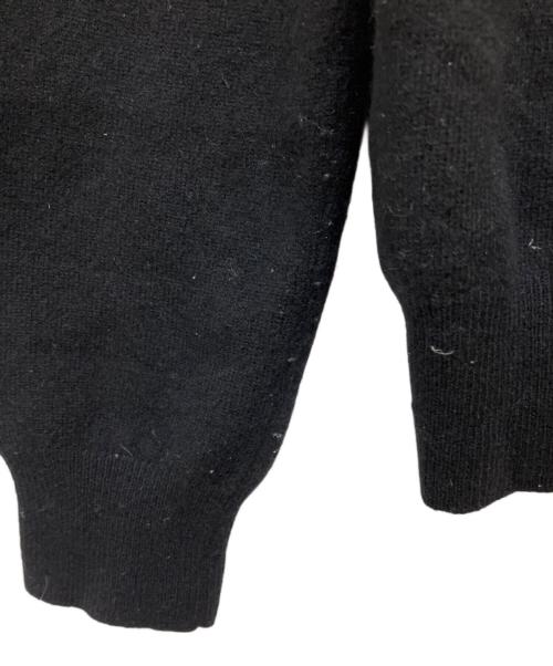 PLAY COMME des GARCONS（プレイコムデギャルソン）PLAY COMME des GARCONS (プレイコムデギャルソン) ニットカーディガン ブラック サイズ:Sの古着・服飾アイテム