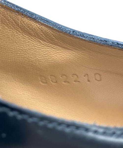 LOEWE（ロエベ）LOEWE (ロエベ) スクエアトゥーアナグラムヒールシューズ ブラック サイズ:35の古着・服飾アイテム