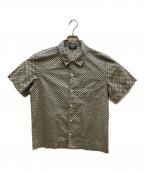 A.P.C.アーペーセー）の古着「オープンカラーシャツ」｜グリーン