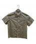 A.P.C.（アーペーセー）の古着「オープンカラーシャツ」｜グリーン