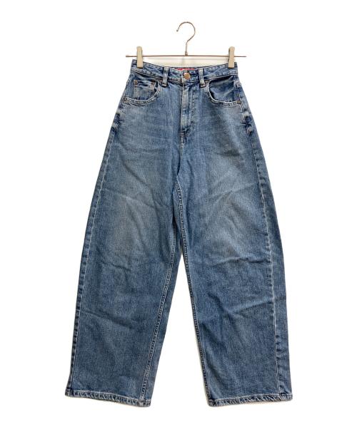 RED CARD（レッドカード）RED CARD (レッドカード) ワイドカーブデニム インディゴ サイズ:21の古着・服飾アイテム
