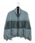 MAISON SPECIAL（メゾンスペシャル）の古着「Reversible Tulle Docking Track Jacket」｜ブルー