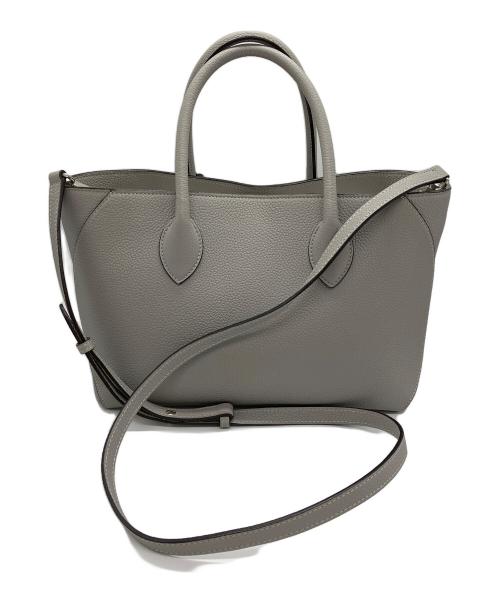 bonaventura（ボナベンチュラ）bonaventura (ボナベンチュラ) ミア トートバッグ27 スモール シュリンク グレーの古着・服飾アイテム