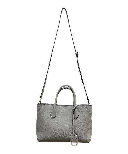 bonaventura（ボナベンチュラ）bonaventura (ボナベンチュラ) ミア トートバッグ27 スモール シュリンク グレーの古着・服飾アイテム