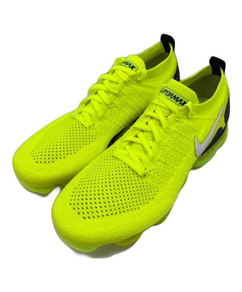 NIKE（ナイキ）NIKE (ナイキ) AIR VAPORMAX FLYKNIT 2 イエロー サイズ:28cmの古着・服飾アイテム