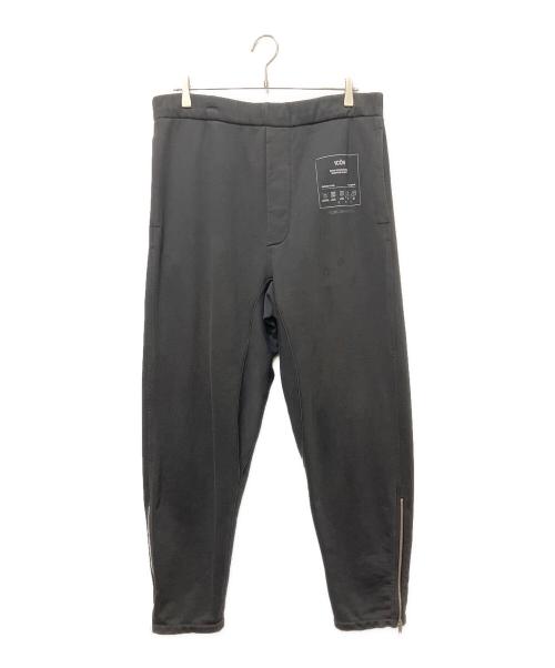 Maison Margiela（メゾンマルジェラ）Maison Margiela (メゾンマルジェラ) 裾ジップスウェットパンツ ブラック サイズ:46の古着・服飾アイテム