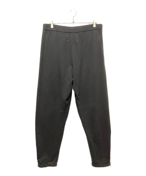 Maison Margiela（メゾンマルジェラ）Maison Margiela (メゾンマルジェラ) 裾ジップスウェットパンツ ブラック サイズ:46の古着・服飾アイテム