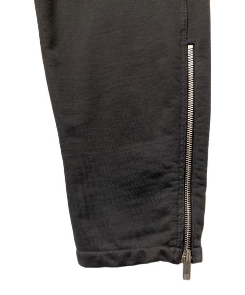 Maison Margiela（メゾンマルジェラ）Maison Margiela (メゾンマルジェラ) 裾ジップスウェットパンツ ブラック サイズ:46の古着・服飾アイテム