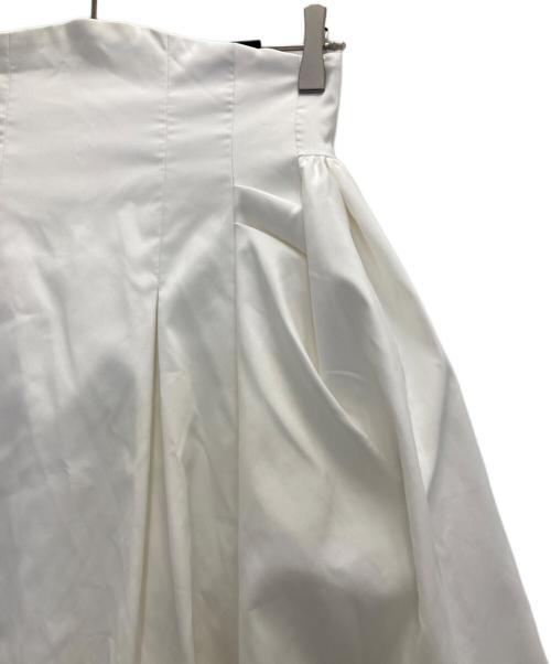 Bibiy.（ビビィ）Bibiy. (ビビィ) MIMISATINSKIRT ホワイト サイズ:S 未使用品の古着・服飾アイテム