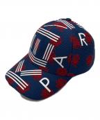 KENZOケンゾー）の古着「Sport Roses Cap」｜ネイビー