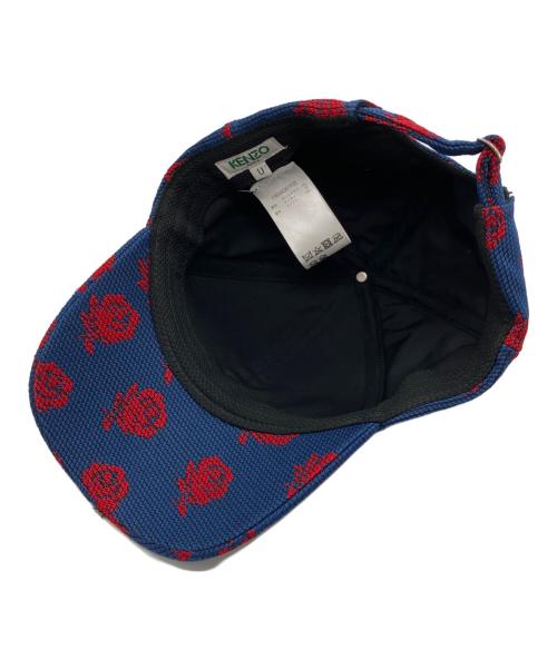 KENZO（ケンゾー）KENZO (ケンゾー) Sport Roses Cap ネイビーの古着・服飾アイテム