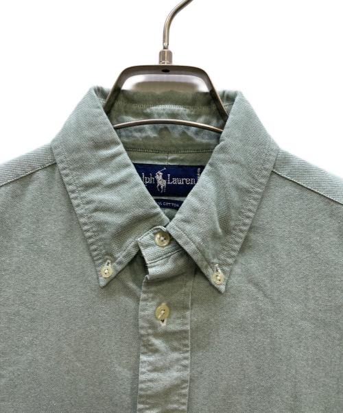 RALPH LAUREN（ラルフローレン）RALPH LAUREN (ラルフローレン) ボタンダウンシャツ グリーン サイズ:Mの古着・服飾アイテム