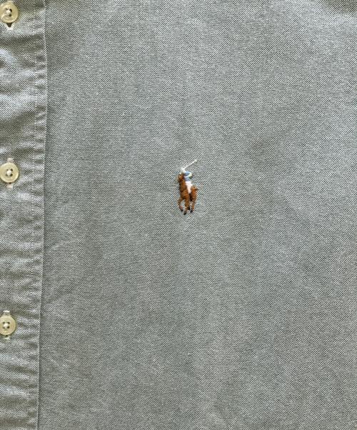RALPH LAUREN（ラルフローレン）RALPH LAUREN (ラルフローレン) ボタンダウンシャツ グリーン サイズ:Mの古着・服飾アイテム