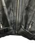 中古・古着 ZARA (ザラ) レザージャケットボクシーフィット ブラック サイズ:XL：10000円