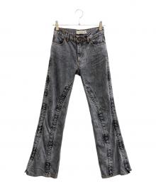 Y. PROJECT（ワイプロジェクト）の古着「'Hook And Eye' Jeans」｜グレー