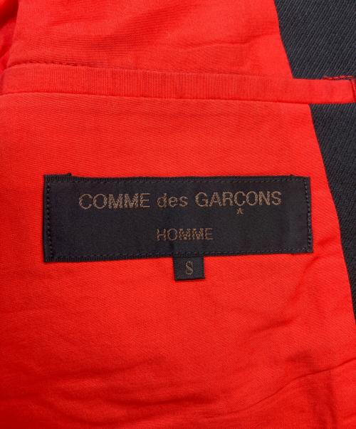 COMME des GARCONS HOMME（コムデギャルソン オム）COMME des GARCONS HOMME (コムデギャルソン オム) テーラードジャケット ブラック サイズ:SIZE Sの古着・服飾アイテム