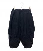 COMME des GARCONSコムデギャルソン）の古着「クロップドパンツ」｜ネイビー
