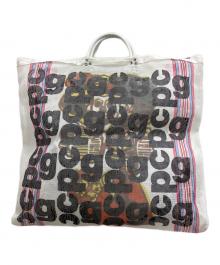 COMME des GARCONS（コムデギャルソン）の古着「メッシュトートバッグ」｜ホワイト