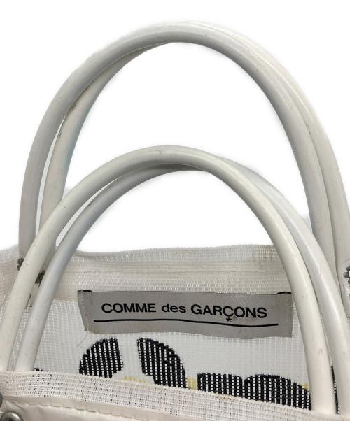 COMME des GARCONS（コムデギャルソン）COMME des GARCONS (コムデギャルソン) メッシュトートバッグ ホワイトの古着・服飾アイテム