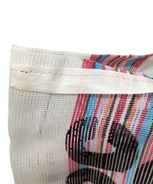 COMME des GARCONS（コムデギャルソン）COMME des GARCONS (コムデギャルソン) メッシュトートバッグ ホワイトの古着・服飾アイテム