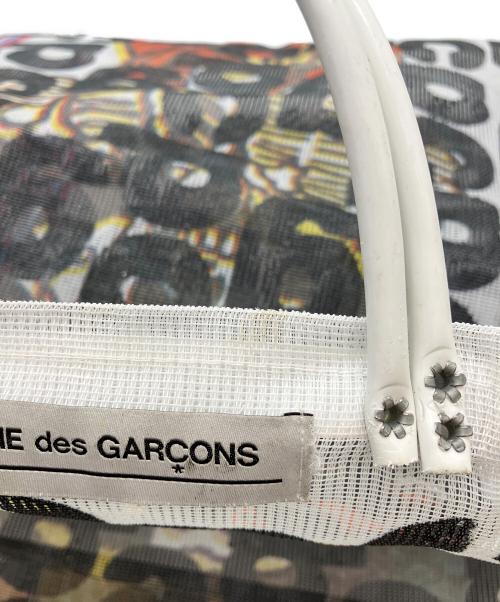 COMME des GARCONS（コムデギャルソン）COMME des GARCONS (コムデギャルソン) メッシュトートバッグ ホワイトの古着・服飾アイテム