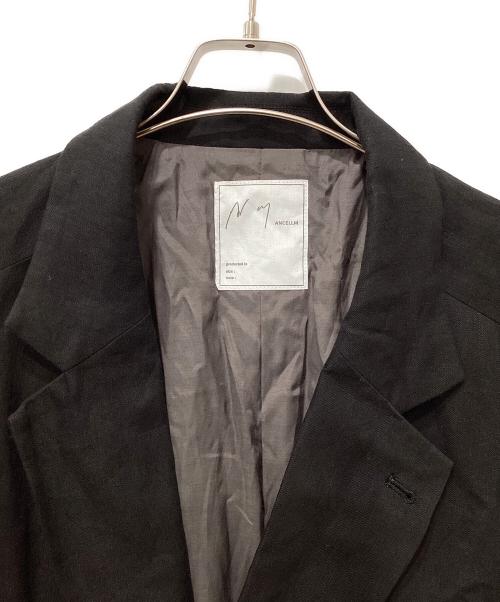 ANCELLM（アンセルム）ANCELLM (アンセルム) 100/S LINEN TAILORED JACKET ブラック サイズ:2の古着・服飾アイテム