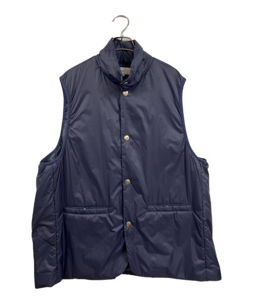 UNFOLLOW（アンフォロー）UNFOLLOW (アンフォロー) olmetex puff vest ネイビー サイズ:3の古着・服飾アイテム