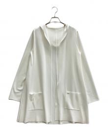 FOXEY（フォクシー）の古着「HOODIE CARDIGAN」｜ホワイト
