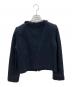 FOXEY BOUTIQUE (フォクシー ブティック) クラシックツイード ノーカラージャケット ネイビー サイズ:40：10000円
