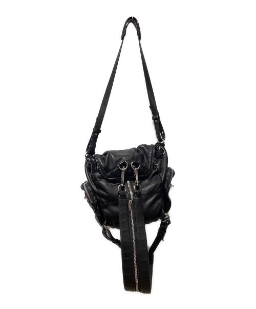 ALEXANDER WANG（アレキサンダー・ワン）ALEXANDER WANG (アレキサンダー・ワン) MARTI 3WAYレザーリュック ブラックの古着・服飾アイテム