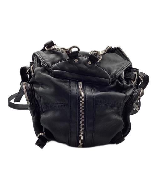 ALEXANDER WANG（アレキサンダー・ワン）ALEXANDER WANG (アレキサンダー・ワン) MARTI 3WAYレザーリュック ブラックの古着・服飾アイテム