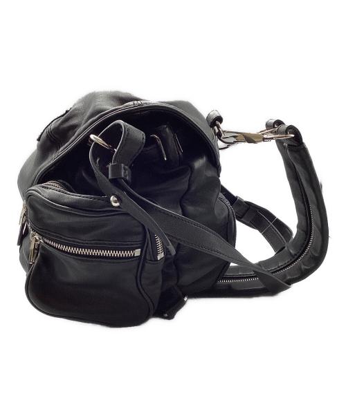 ALEXANDER WANG（アレキサンダー・ワン）ALEXANDER WANG (アレキサンダー・ワン) MARTI 3WAYレザーリュック ブラックの古着・服飾アイテム