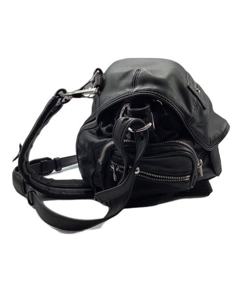 ALEXANDER WANG（アレキサンダー・ワン）ALEXANDER WANG (アレキサンダー・ワン) MARTI 3WAYレザーリュック ブラックの古着・服飾アイテム