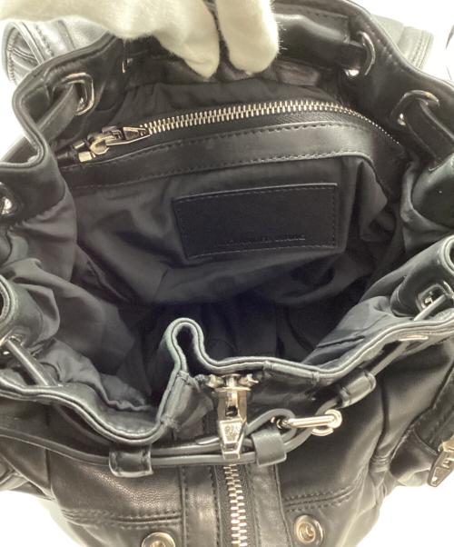 ALEXANDER WANG（アレキサンダー・ワン）ALEXANDER WANG (アレキサンダー・ワン) MARTI 3WAYレザーリュック ブラックの古着・服飾アイテム