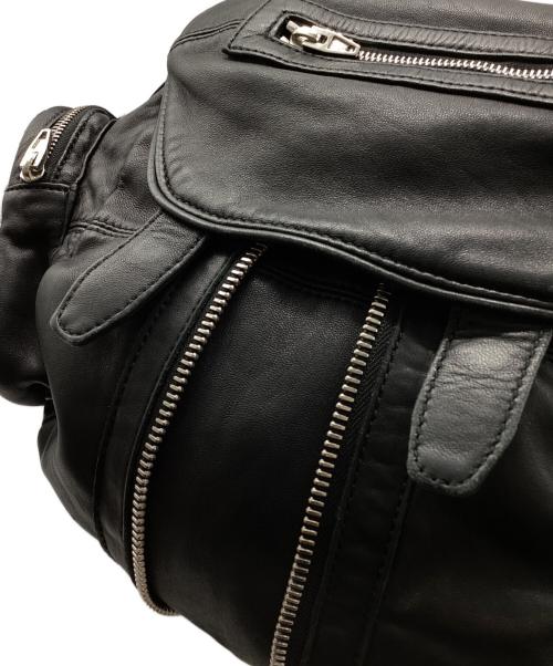 ALEXANDER WANG（アレキサンダー・ワン）ALEXANDER WANG (アレキサンダー・ワン) MARTI 3WAYレザーリュック ブラックの古着・服飾アイテム