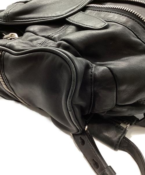 ALEXANDER WANG（アレキサンダー・ワン）ALEXANDER WANG (アレキサンダー・ワン) MARTI 3WAYレザーリュック ブラックの古着・服飾アイテム