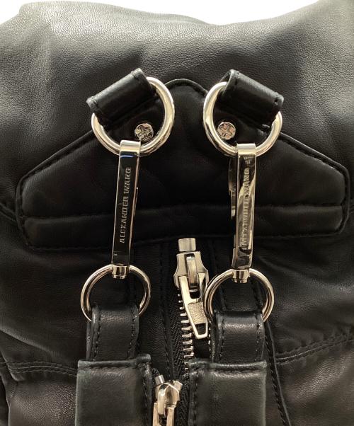 ALEXANDER WANG（アレキサンダー・ワン）ALEXANDER WANG (アレキサンダー・ワン) MARTI 3WAYレザーリュック ブラックの古着・服飾アイテム