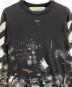 OFFWHITE (オフホワイト) Diag Galaxy Brushed L/S Tee ブラック サイズ:S：15000円