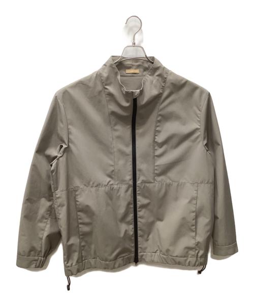 LAMOND（ラモンド）LAMOND (ラモンド) STAND NECK WIDE BLOUSON グレージュ サイズ:4の古着・服飾アイテム